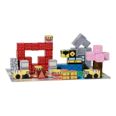 Магнитный конструктор Onshine Строительные блоки, 101 деталей gintoys_urbanmagnet_26