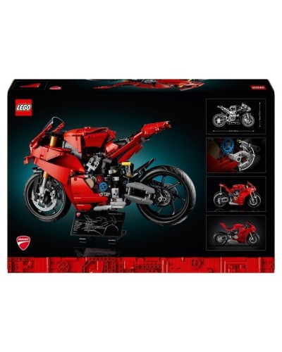 Konstruktor LEGO Technic Ducati Panigale V4 S Motorcycle 42202, 1603 parça, 18 yaşdan