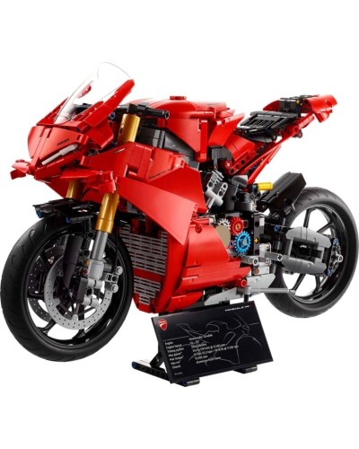 Konstruktor LEGO Technic Ducati Panigale V4 S Motorcycle 42202, 1603 parça, 18 yaşdan