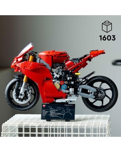 Konstruktor LEGO Technic Ducati Panigale V4 S Motorcycle 42202, 1603 parça, 18 yaşdan