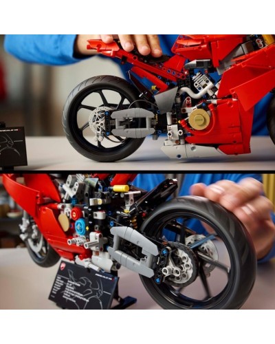 Konstruktor LEGO Technic Ducati Panigale V4 S Motorcycle 42202, 1603 parça, 18 yaşdan