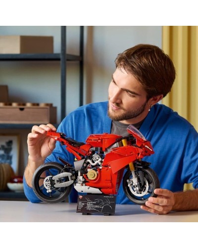 Konstruktor LEGO Technic Ducati Panigale V4 S Motorcycle 42202, 1603 parça, 18 yaşdan