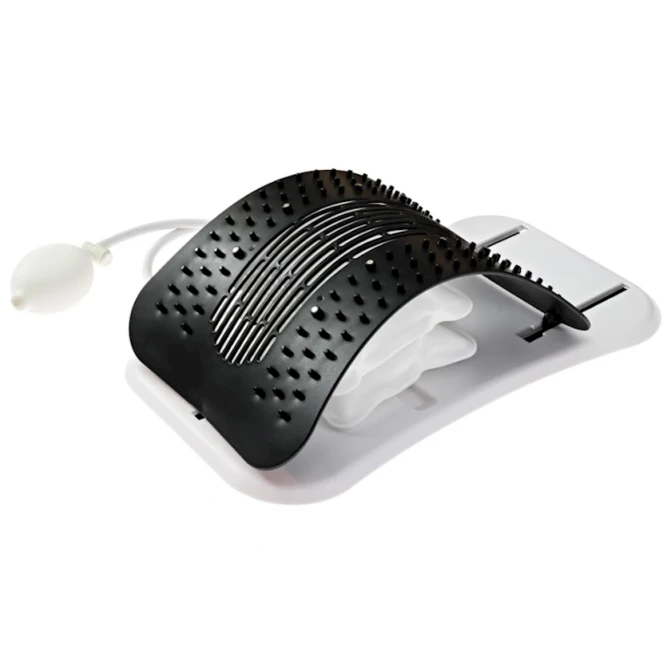 Bel üçün masajor-körpü WS0411, qara/ağ, 36 sm