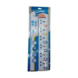 Удлинитель VOLTAM VP-38 3 м, 6-розеточный Удлинитель VOLTAM VP-38 3 м, 6-розеточный