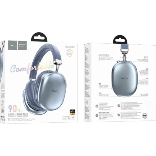 Наушники Hoco W35 Max Sky Blue