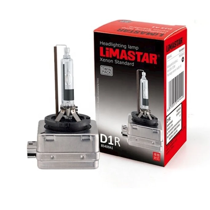 Ксеноновая лампа Limastar D1R 85409A1, 85V 35W 6000K, PK32D-3 Ксеноновая лампа Limastar D1R 85409A1, 85V 35W 6000K, PK32D-3
