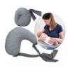 Подушка для кормления Chicco Boppy Anywhere, серый, 24х16х35 см