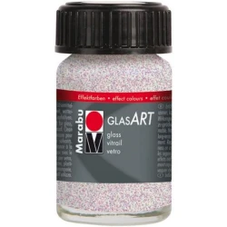 Краска витражная Marabu Glas Art 587 Glitter-iridescent 15 мл