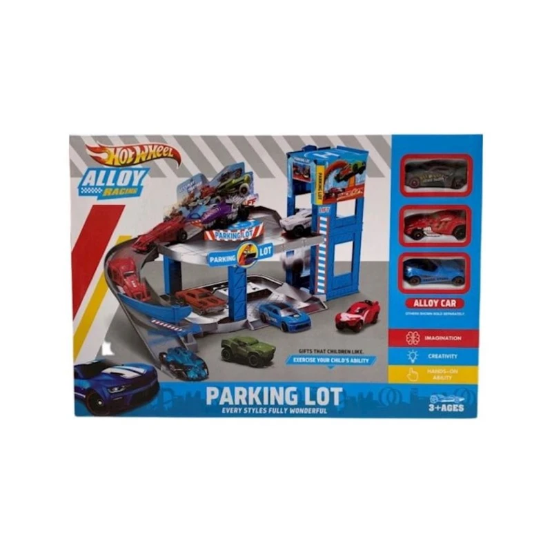 Парковочная станция Hot Wheels NO.1210, 3+ лет, пластик/металл
