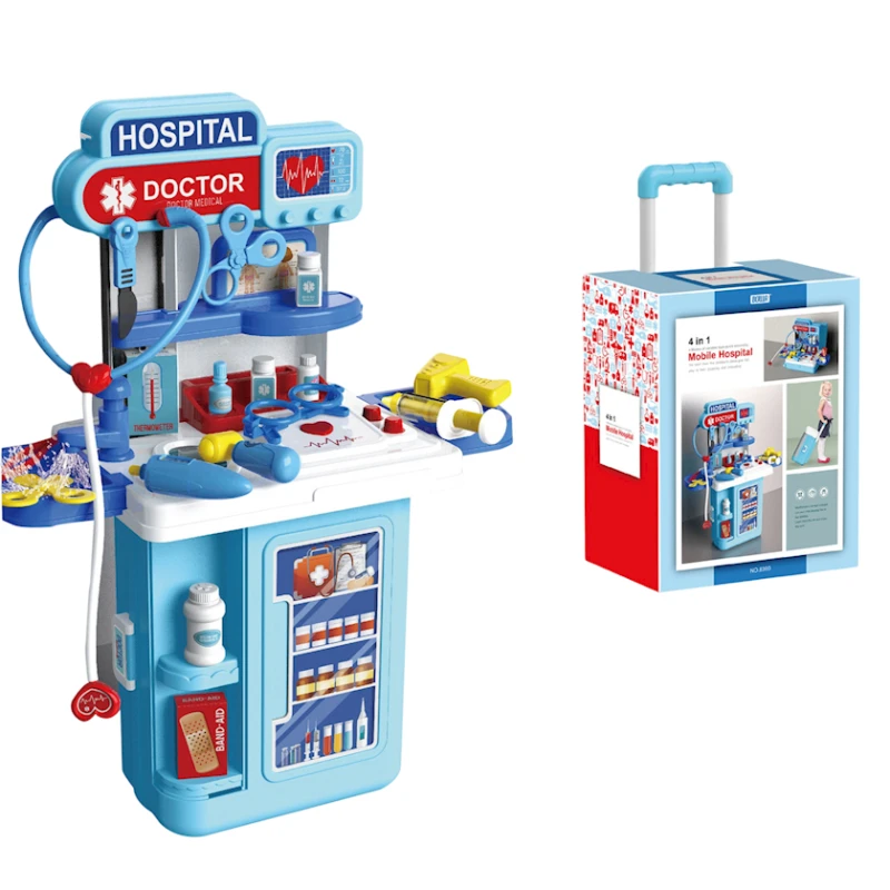 Играем в медика Bowa 8390P, голубой