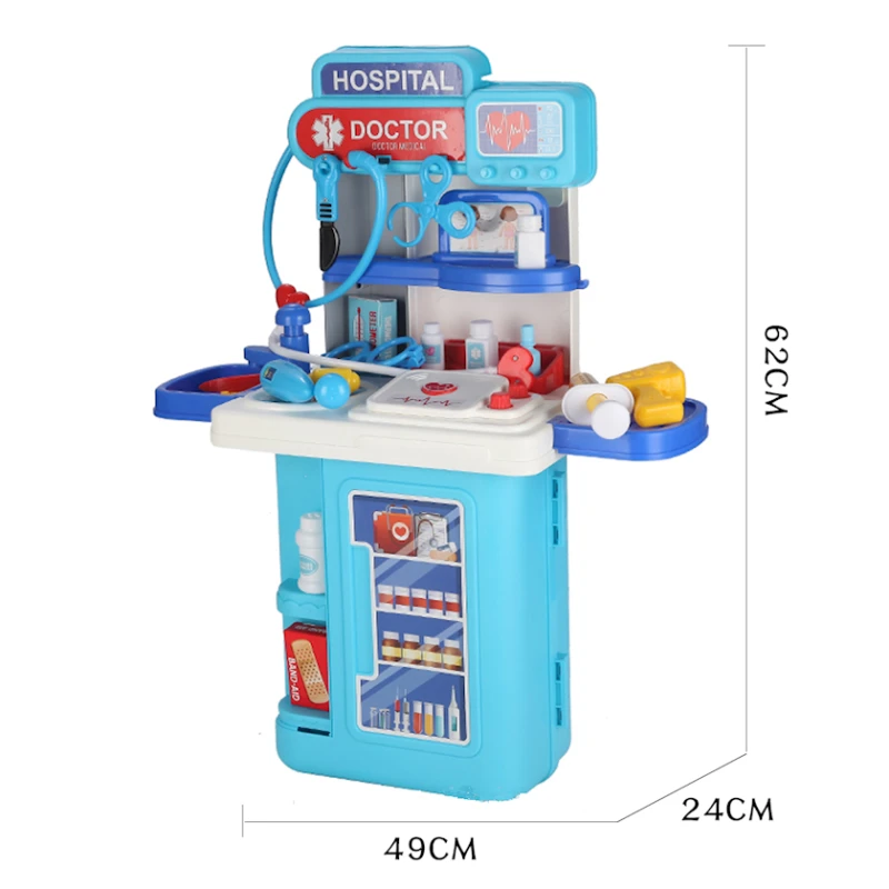 Играем в медика Bowa 8390P, голубой