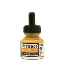 Akril boya Sennelier Abstract Acrylic 252 Yellow Ochre, 30 ml