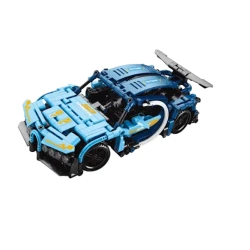 Radio ilə idarə olunan avtomobil, pastik, mavi, 5+ yaş