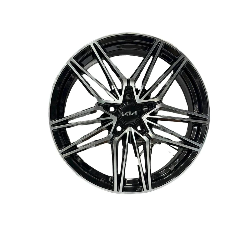 Колесные диски Kia R18 DSC105, серебристый/черный