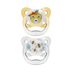 Набор пустышек Dr.Brown's PreVent Бабочка, 6-18 месяцев, 2 шт, разноцветный