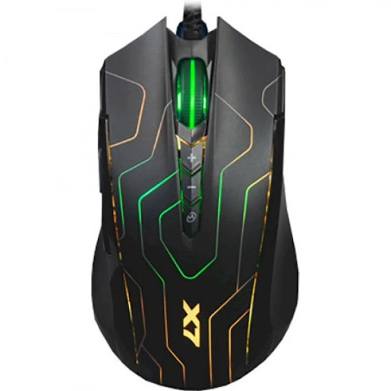 Мышь A4Tech X89 Maze USB Black