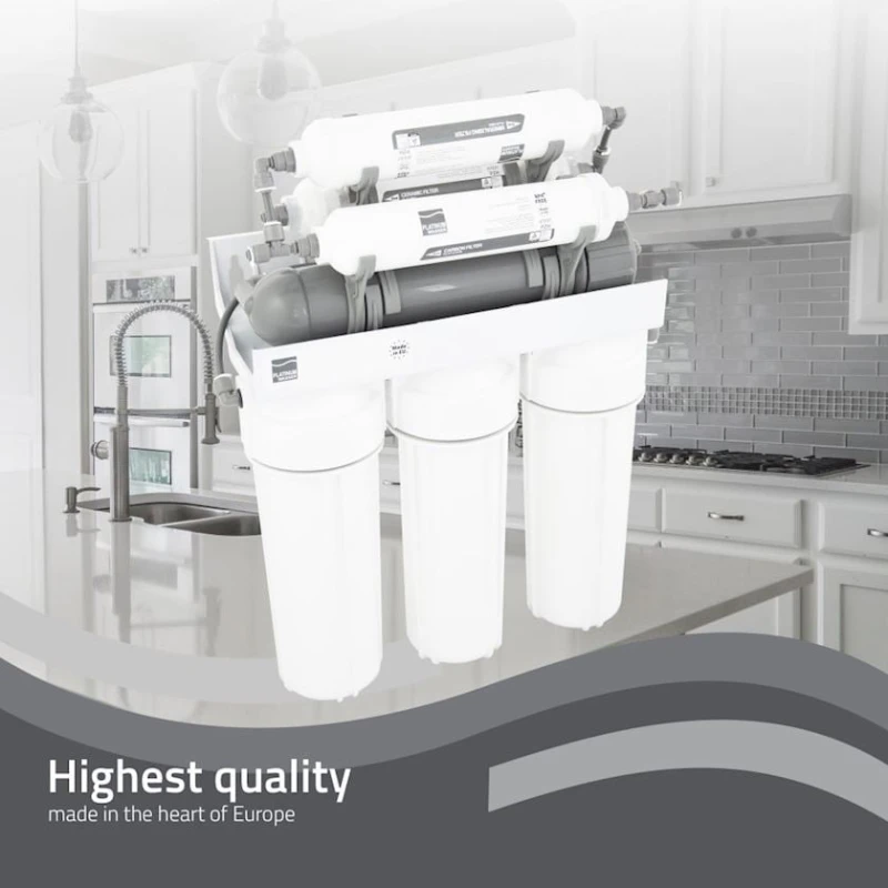 Фильтр для обратного осмоса Platinum Wasser Ultra 7, 15x36x40 см, 12 л, белый Фильтр для обратного осмоса Platinum Wasser Ultra 7, 15x36x40 см, 12 л, белый