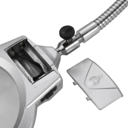 Лупа Sourcingmap 2.25X 5X, серебристый/черный Лупа Sourcingmap 2.25X 5X, серебристый/черный