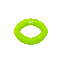 Кистевой эспандер Gymnic 1135 силикон, зеленый, 10x7 см, 70 LB, 32 кг