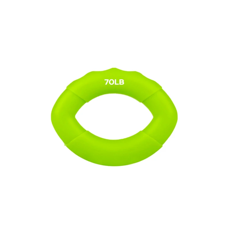 Кистевой эспандер Gymnic 1135 силикон, зеленый, 10x7 см, 70 LB, 32 кг