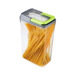 Контейнер для хранения продуктов Leggno, 2900 мл, 1 шт., 10.6x16x24.5 см, пластик, прозрачный