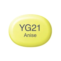Маркер Copic Sketch, YG21 Anise, двусторонний, анисовый
