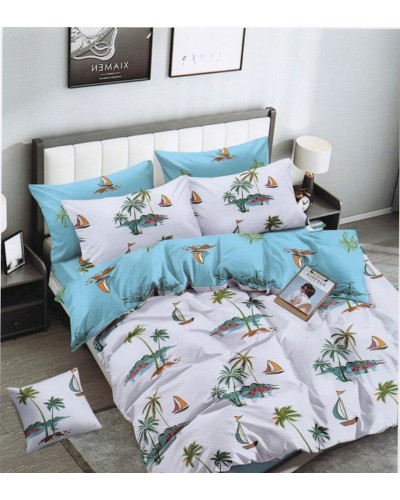 Uşaq yataq dəsti First Home ET-1347, yorğan üzü 160x220 sm, mələfə 160x240 sm, yastıq üzü 50x70 sm, birnəfərlik, rəngbərəng