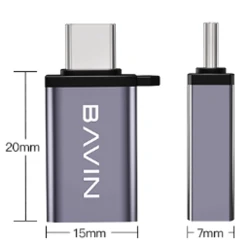 Переходник Bavin OTG Adaptor USB 3.0 - Type-C