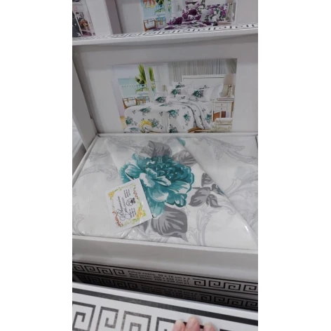 Комплект постельного белья MiraNova FS-169, односпальный, разноцветный Комплект постельного белья MiraNova FS-169, односпальный, разноцветный