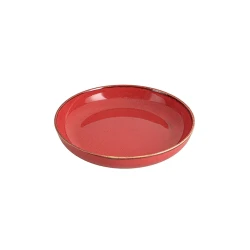 Миска Porland Seasons 04ALM003025, 17 см, фарфор, красная