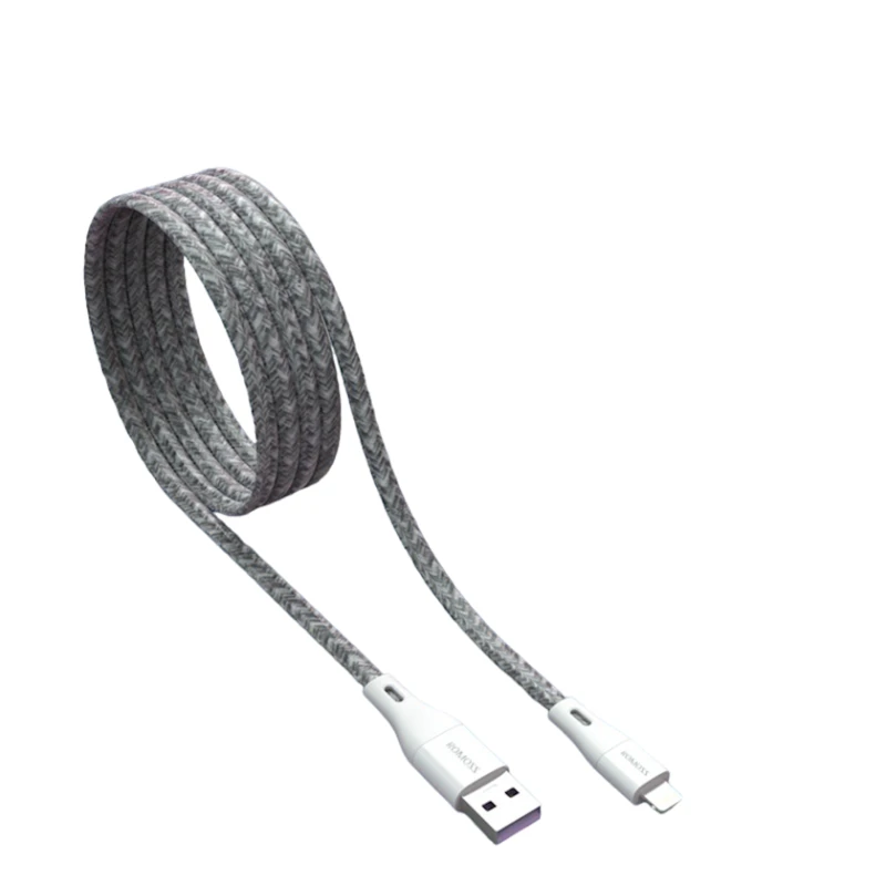 Кабель USB Romoss CB124 Lightning Cable, Серый