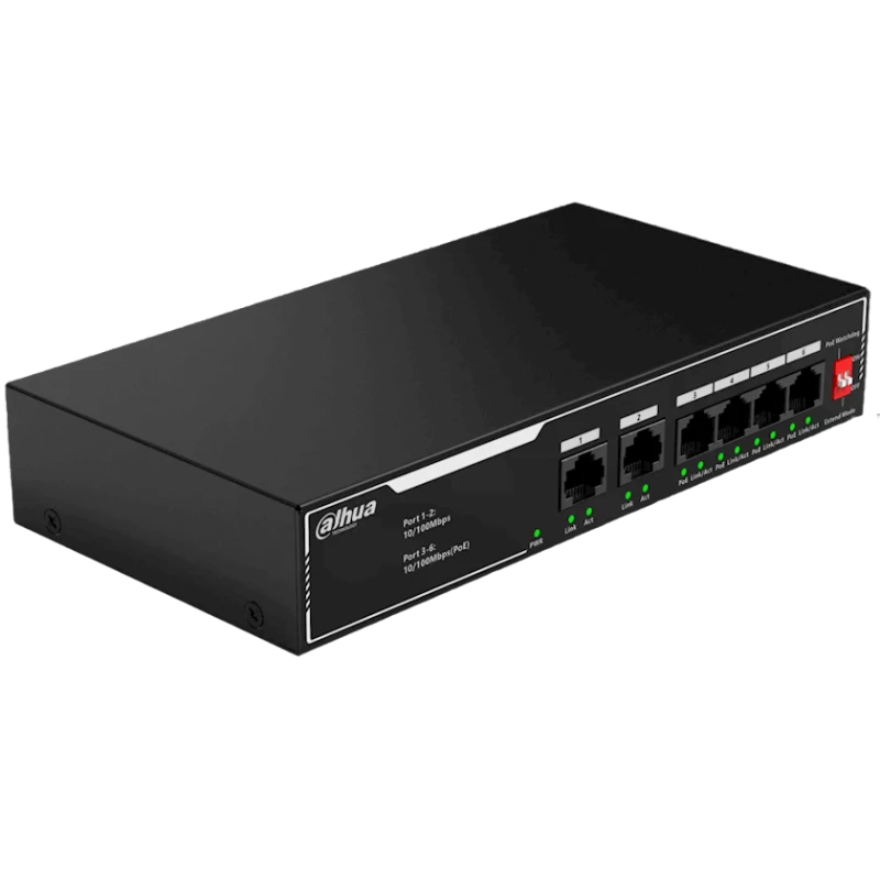 Коммутатор Dahua DH-SF1006LP Коммутатор Dahua DH-SF1006LP