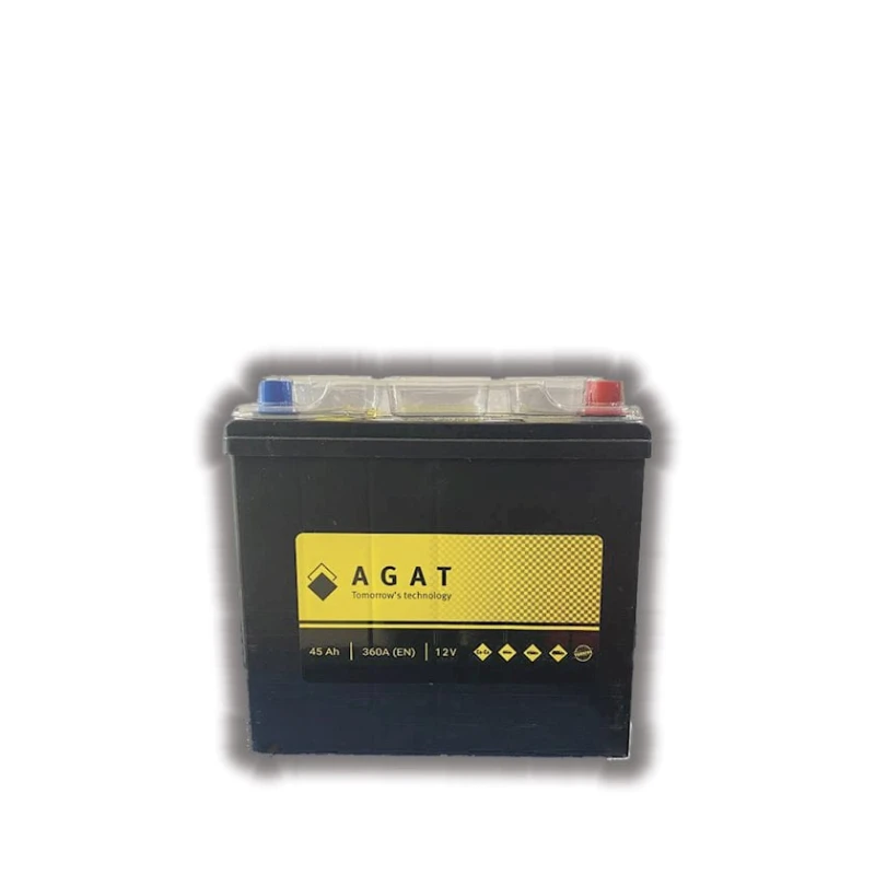 Автомобильный аккумулятор Agat AB-045AR, 45 Ah, 360 А