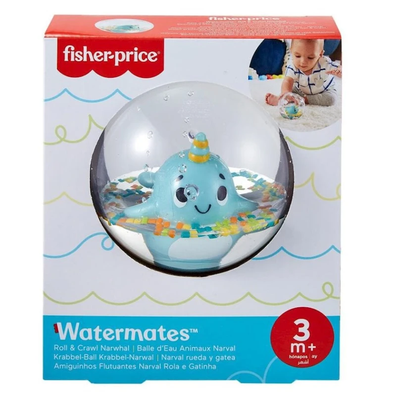 Развивающая игрушка Fisher-Price Ball With A Bubble GRT67, разноцветный