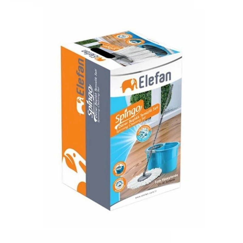 Lif süpürgə Elefan Spingo 360 Spin vedrə ilə