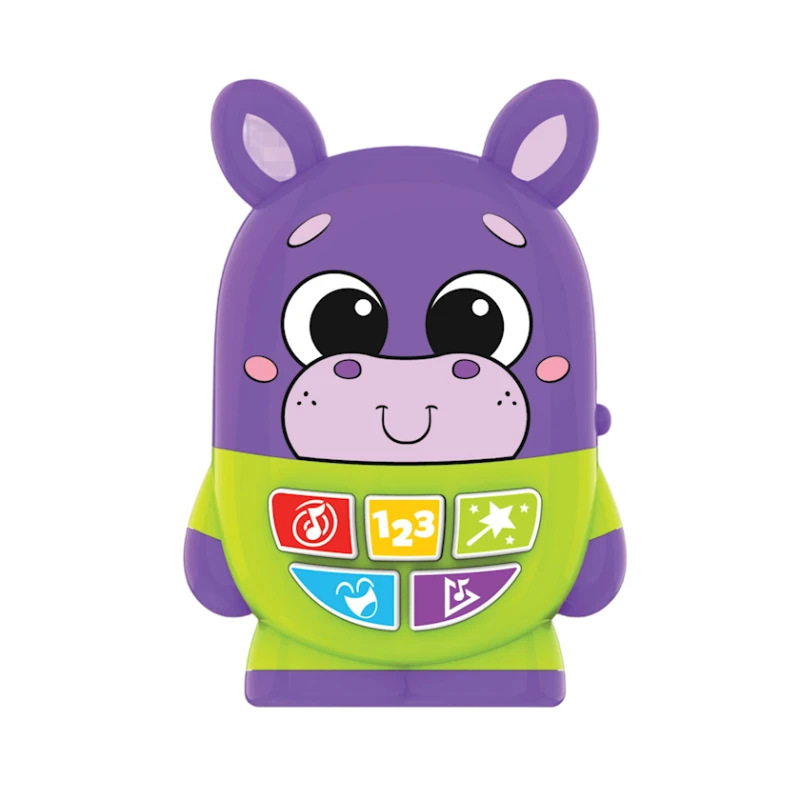 Oyun telefonu Азбукварик 1659 Бегемотик, rəngbərəng, 2+ yaş