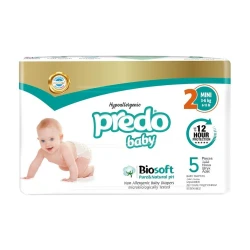 Подгузники Predo Baby Biosoft, размер 2, 2-6 кг, 5 шт Подгузники Predo Baby Biosoft, размер 2, 2-6 кг, 5 шт