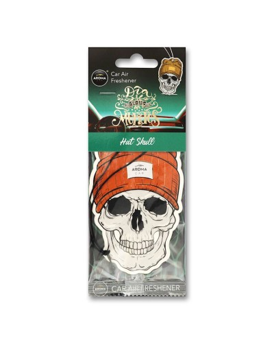 Avtomobil üçün ətirləndirici Aroma Car Aroma Car Cellulose Hat skull, asma