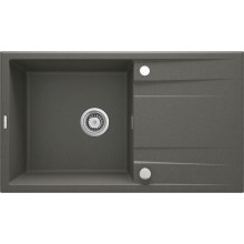 Mətbəx çanağı Deante Eridan ZQE_T113, qranit, qara, 86x50x20.9 sm