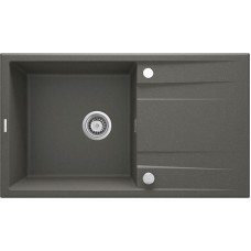 Mətbəx çanağı Deante Eridan ZQE_T113, qranit, qara, 86x50x20.9 sm