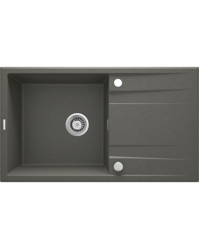 Mətbəx çanağı Deante Eridan ZQE_T113, qranit, qara, 86x50x20.9 sm