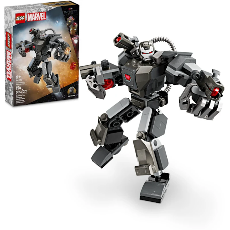 Конструктор LEGO Marvel War Machine Mech Armor 76277, 6+ лет, 154 элементов