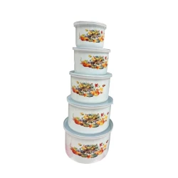 Konteyner dəsti 15222371, mina, rəngbərəng, 5 əd