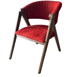 Стул SR-28, коричневый/красный Стул SR-28, коричневый/красный