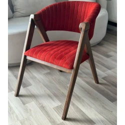 Стул SR-28, коричневый/красный Стул SR-28, коричневый/красный