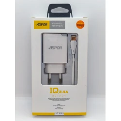 Сетевое зарядное устройство Aspor USB-Type-C Сетевое зарядное устройство Aspor USB-Type-C