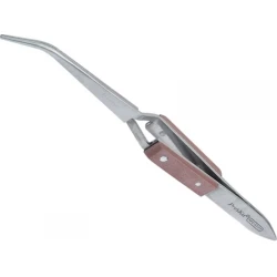 Пинцет на разжим изогнутый Pro'sKit 1PK-117T 164 мм