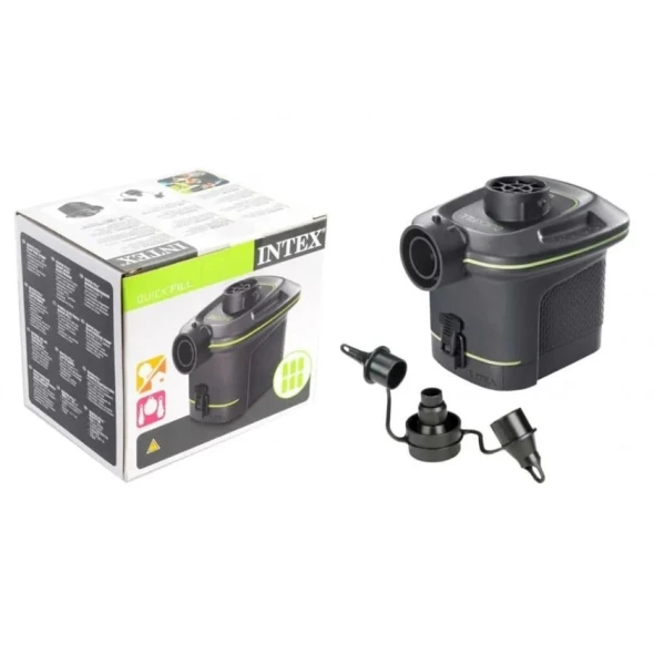 Электрический насос Intex X661995638, 11х15х13 см, черный Электрический насос Intex X661995638, 11х15х13 см, черный