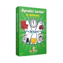 Набор карточек Mestan обучающий, Предметы обихода, с 3 лет, картон, разноцветный Набор карточек Mestan обучающий, Предметы обихода, с 3 лет, картон, разноцветный