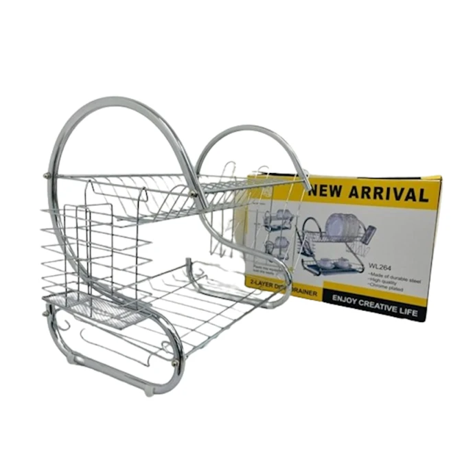 Qab qurutma üçün WL264, 24x40x38 sm, gümüşü